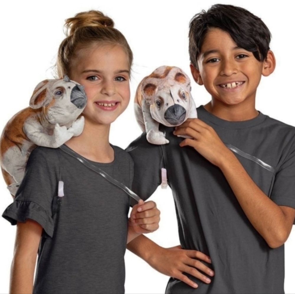 Jurassic World Park Dinosaur Aquilops Shoulder Sit Costume Wearable Attachment